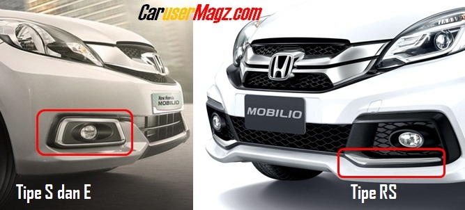 Aksen Chrom pada Fog Lamp Mobilio 2016 Facelift 