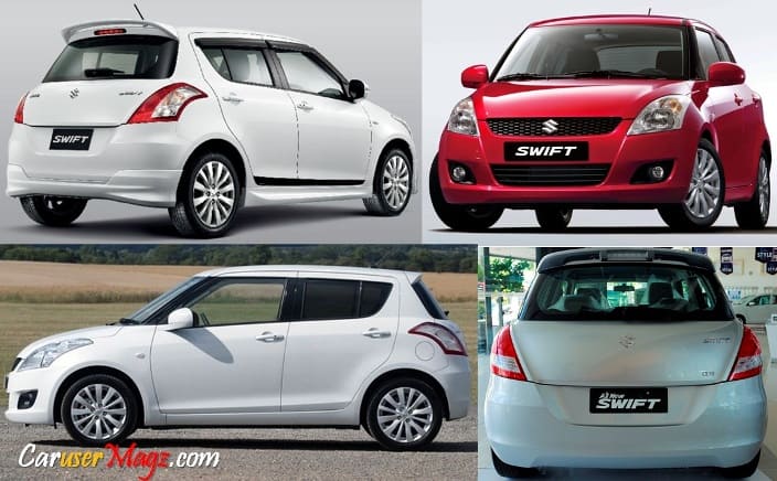 Tampang Eksterior Suzuki Swift