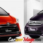 Perbandingan Lengkap Toyota Sienta vs Honda Freed di Indonesia. Fitur, Design dan Spesifikasi