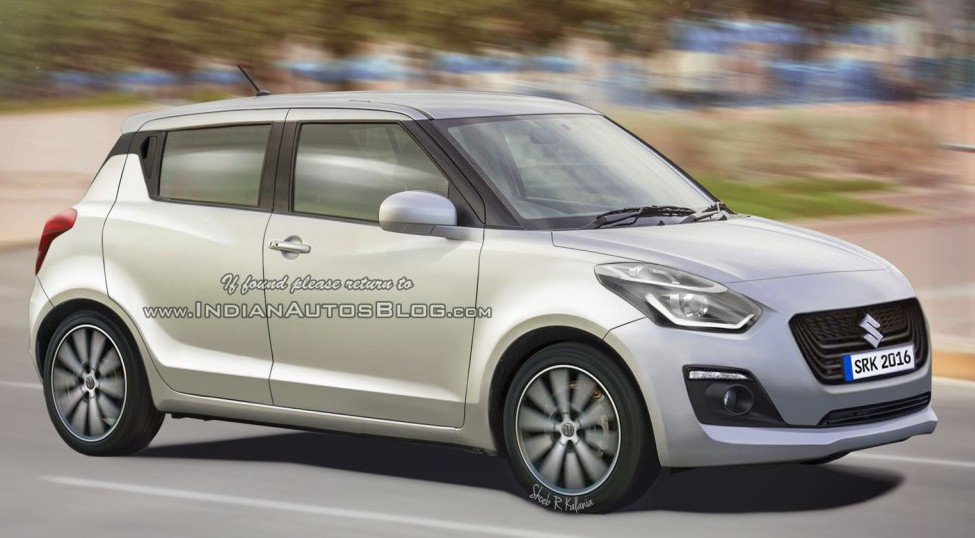 Suzuki Swift Facelift 2017