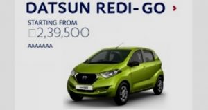 Harga Datsun Regi-Go India Bocor, ini kemungkinan jika Masuk Indonesia
