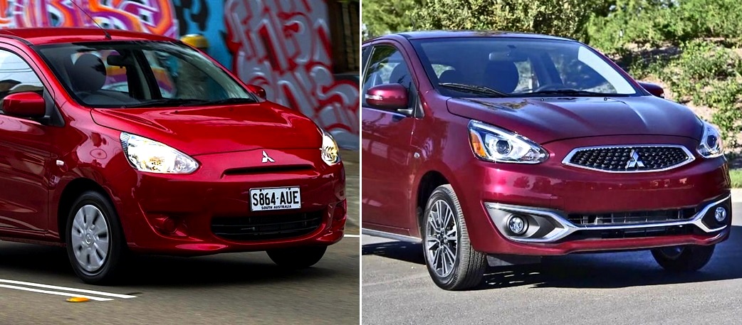 Mitsubishi Mirage 2016 Baru vs Lama