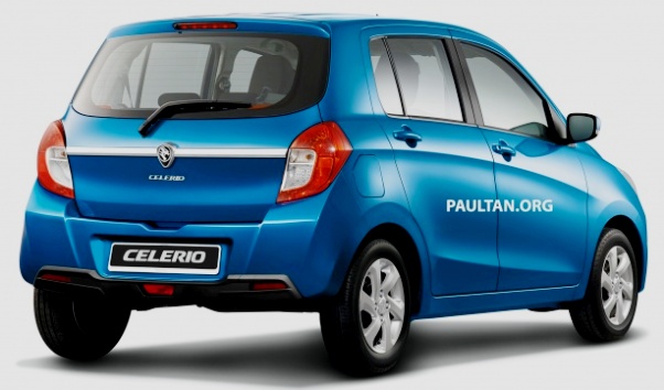 Proton Celerio - Rear