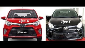 Perbedaan Toyota Calya Tipe E dan G. Eksterior, Interior, Fitur, Harga