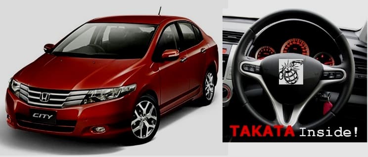 Korban Airbag Takata Malaysia - Honda City 2009