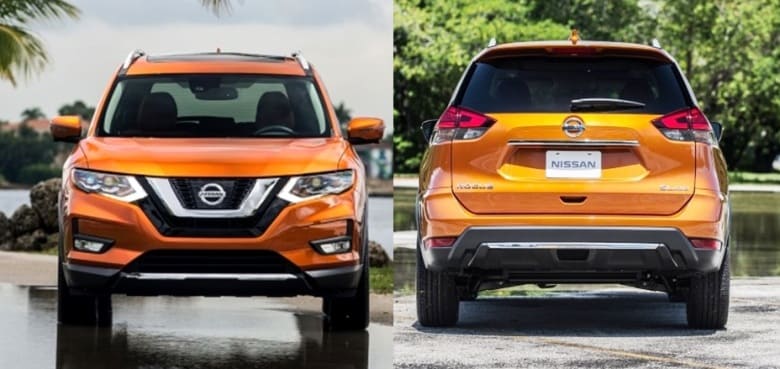 Nissan X-Trail 2017 - Tampak Depan dan Belakang
