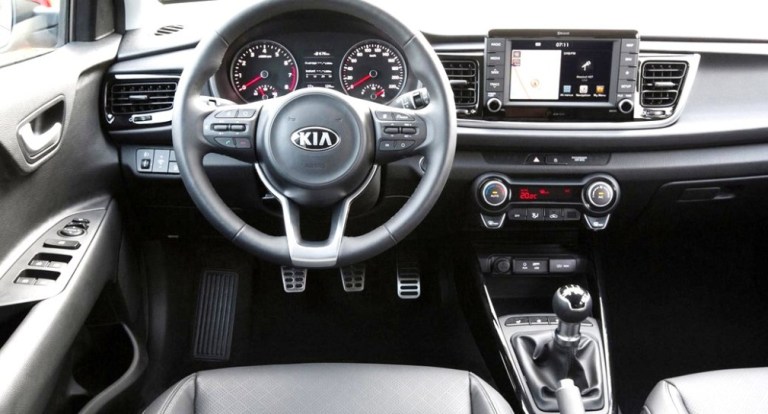 kia rio 2017 - interior dashboard
