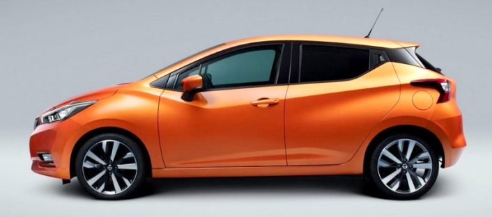 Nissan March 2017 Generasi Baru - Tampak Samping