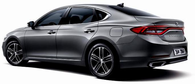 All New Hyundai Azera 2017 - exterior rear