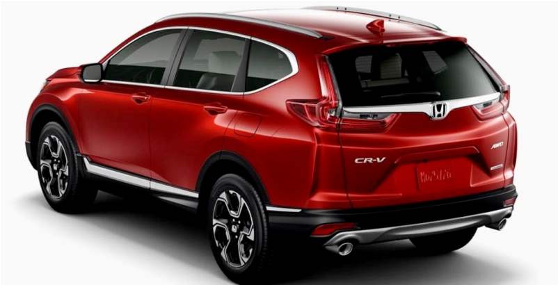 Honda CR-V 2017 - Tampak Belakang