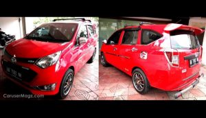 Aksesoris Toyota Calya-Daihatsu Sigra, Bukan sekedar Hiasan, juga Berfungsi Lindungi Mobil