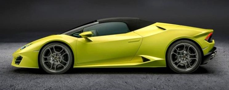 Lamborghini Huracan Spyder Soft top