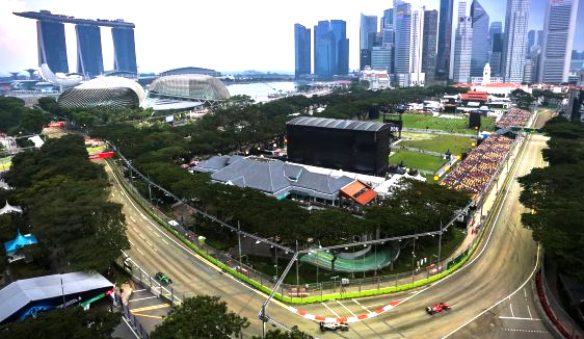 Sirkuit Marina Bay - Singapura Mengundurkan diri dari F1