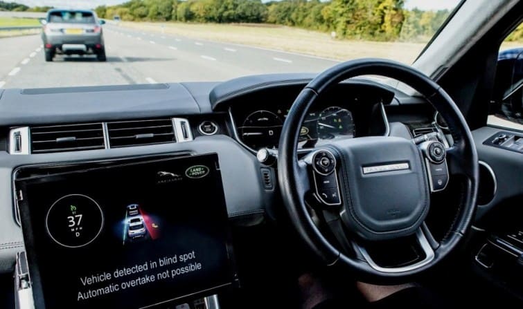 UK Autonomous Car test