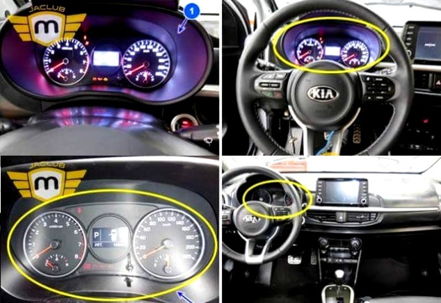 Cluster KIA Picanto 2017