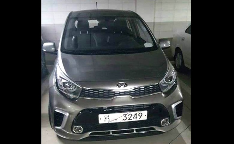 KIA Picanto 2017 spyshot - front