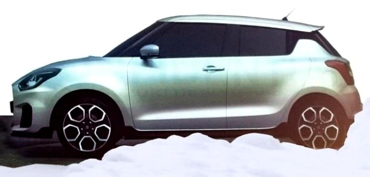 All New Suzuki Swift 2017 - side