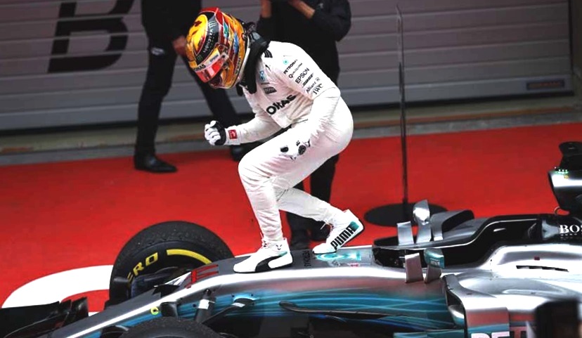 Hamilton menangkan GP China 2017