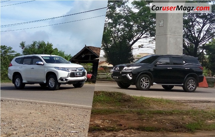 Pajero Sport vs Fortuner, irit mana