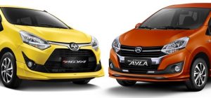 Pilihan Warna Agya dan Ayla Facelift 2017