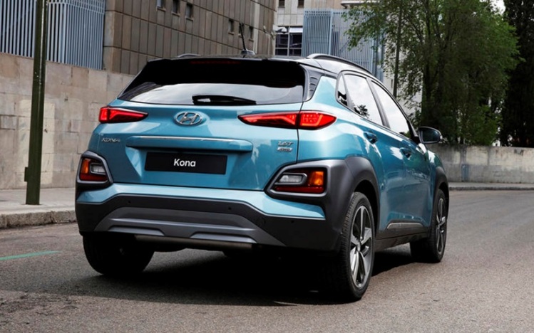 Eksterior Hyundai Kona - Tampak Belakang