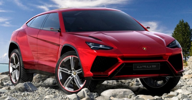 Lamborghini urus suv snow sand test