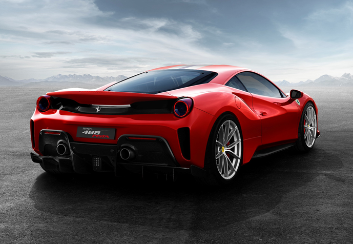 Ferrari 488 Pista - back