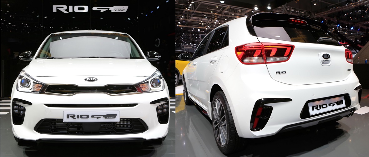 Kia Rio GT Line - Front & Back