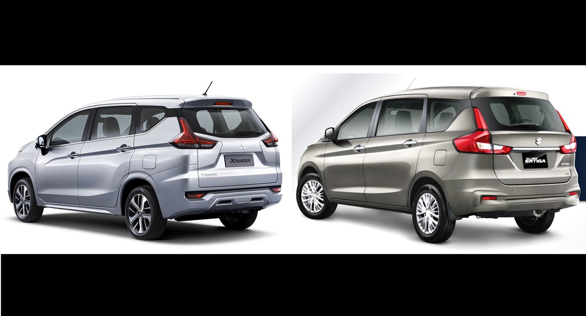 All New Ertiga tiru Xpander