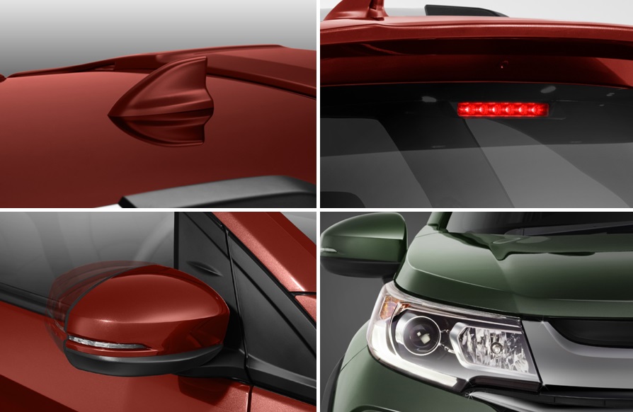 Perubahan Eksterior - Honda BR-V 2018 Minor Change