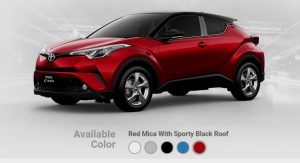 Pilihan Warna Toyota C-HR Indonesia – Dual Tone Lebih Mahal Rp 1,5 Juta