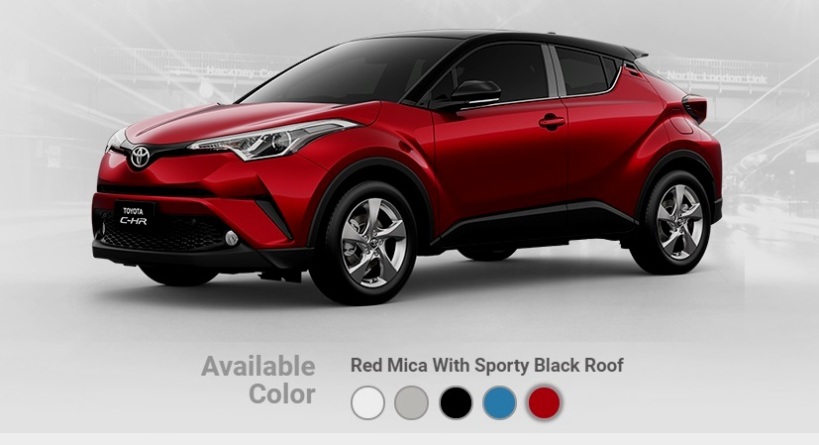 Warna Toyota C-HR Indonesia