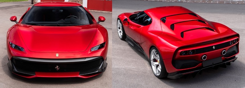 Ferrari SP38 - One-Off customer program - Front-Back Looks