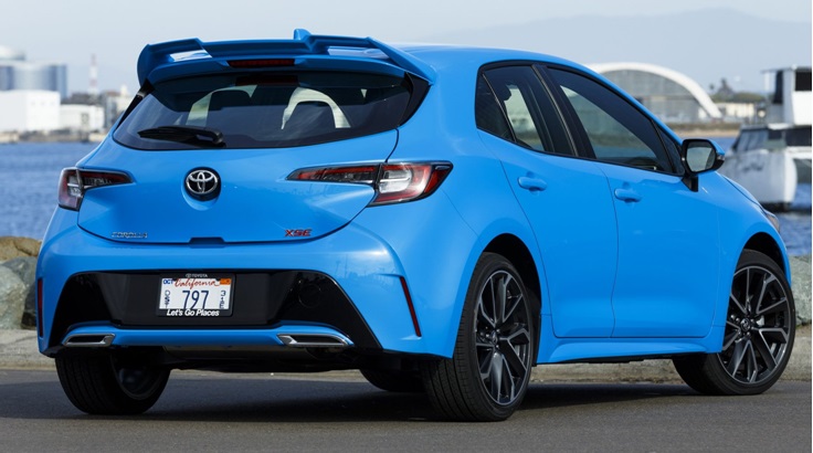 Toyota Corolla Hatchback 2019 - Back