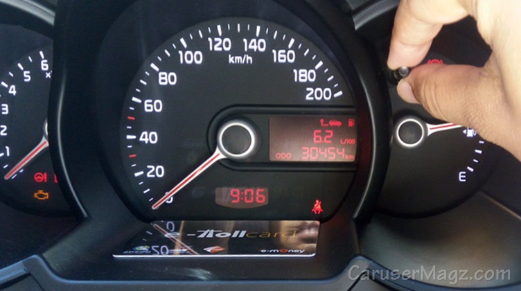 Cara Set Jam Kia Picanto