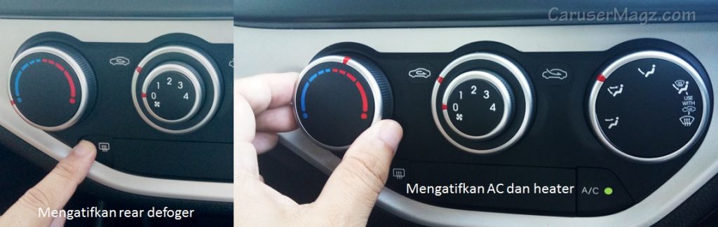 Heater & Defoger Kia Picanto