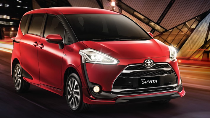 Toyota Sienta - Mobil 7-seater 250 jutaan