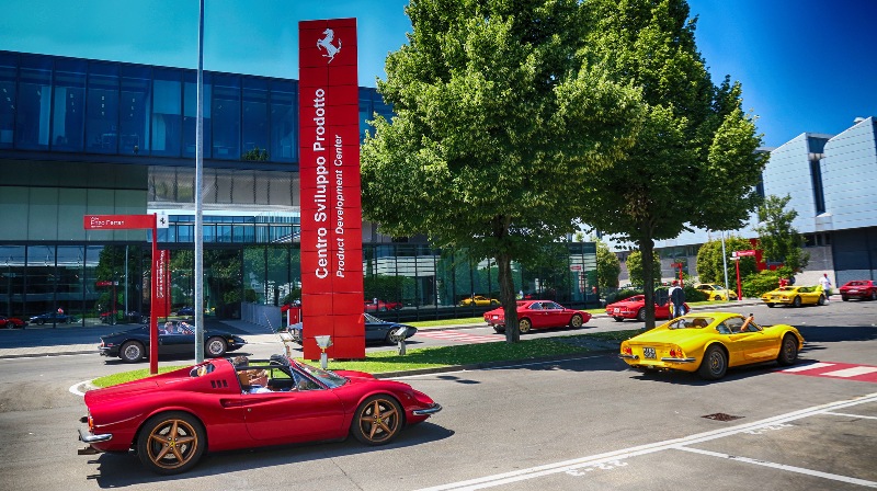 Ferrari Dino 50 anniversary - Parade