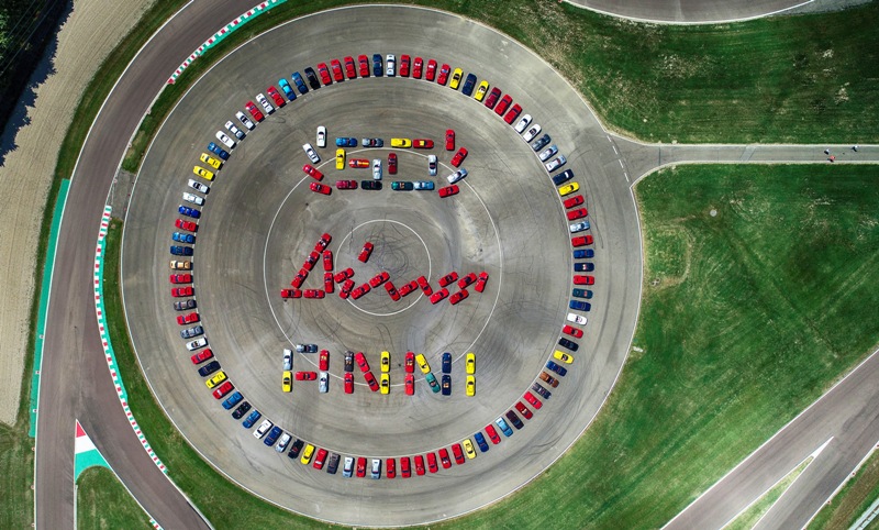 Ferrari Dino 50 anniversary - Parade Maranello Italy