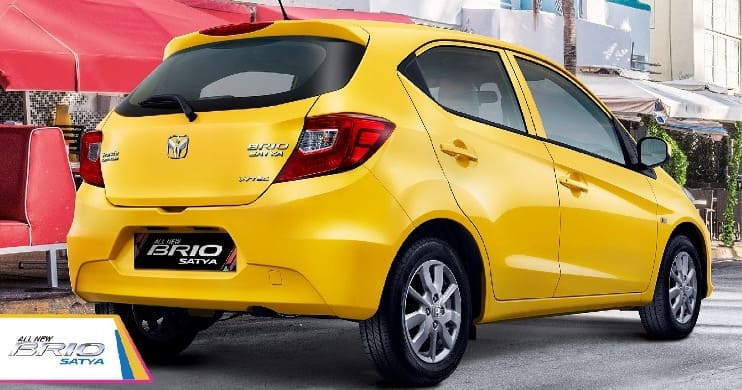 Honda Brio 2018 Generasi-2 - Tampak Belakang