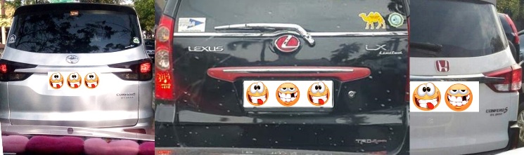 Kekonyolan Modifikasi Mobil orang Indonesia - Ganti Logo