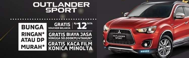 Promo Akhir Tahun Mitsubishi Outlander Sport