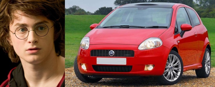Mobil Pertama Seleb Dunia - Daniel Radcliffe First Car - Fiat Grande Punto