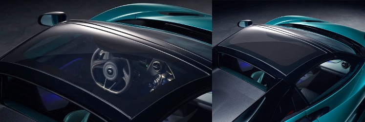 McLaren 720S Spider 2019 Convertible - electrochromic glass