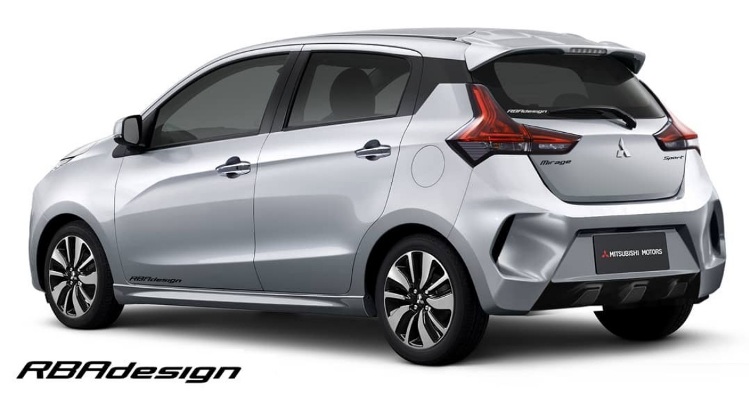 Mitsubishi Mirage by RBA Design - Rear