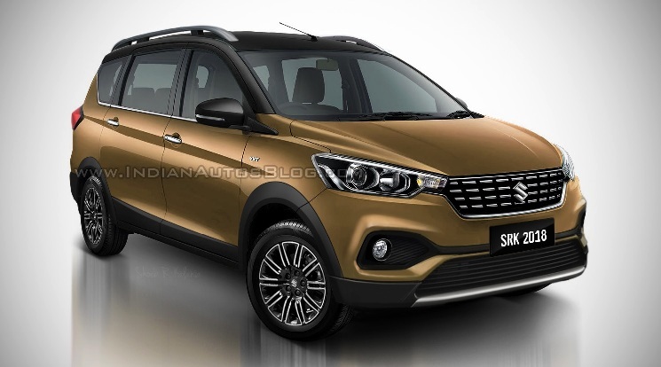 Suzuki Ertiga Cross - Rendering by RSK Design - IndianAutosBlog