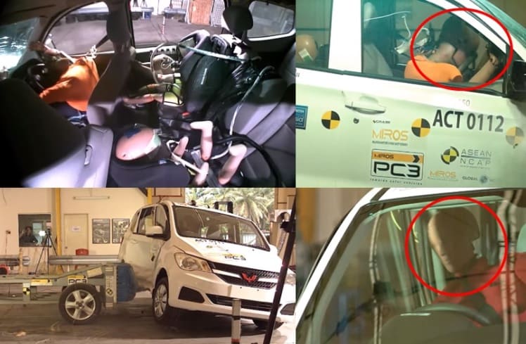 Uji Tabrak Wuling Confero 2018 - Asean NCAP