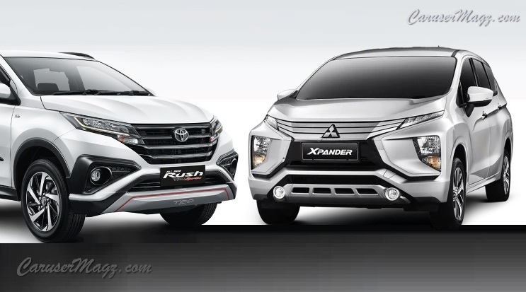 Xpander vs Rush - 2019