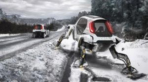 Hyundai Cradle Mobil Berkaki Robot, Ide Cemerlang Atasi segala Hambatan Jalan