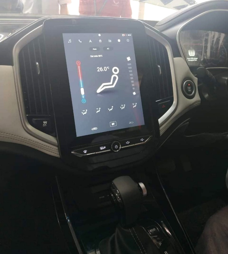 Layar Monitor Wuling Almaz - Dashboard